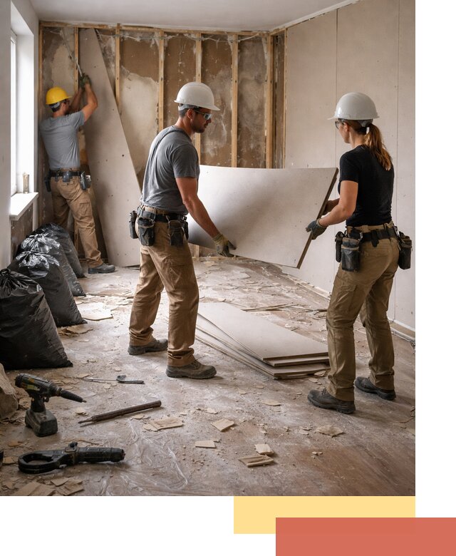 Демонтаж стеновых панелей в Павлово быстро и аккуратно