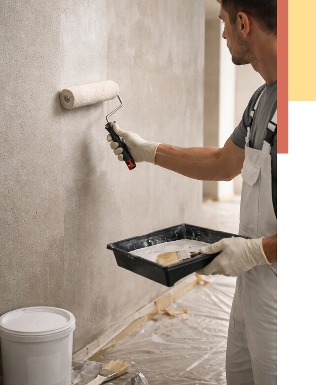 Грунтовка стен в Павлово от 2230 руб. м2 — быстро, недорого, с материалом | ОТДЕЛОЧНИК-Пвв