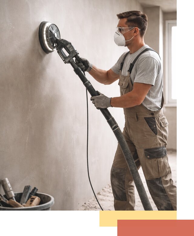 Профессиональная шлифовка стен в Павлово быстро и качественно