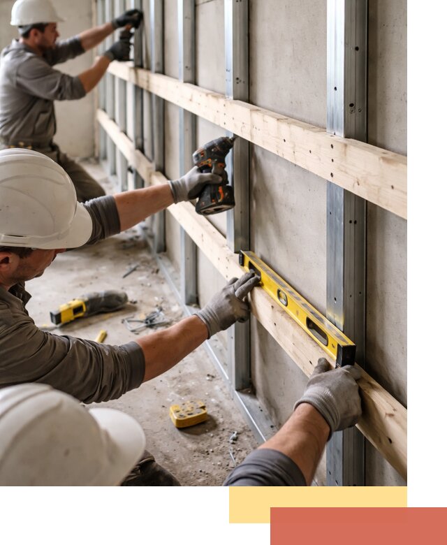 Устройство обрешетки под панели в Павлово