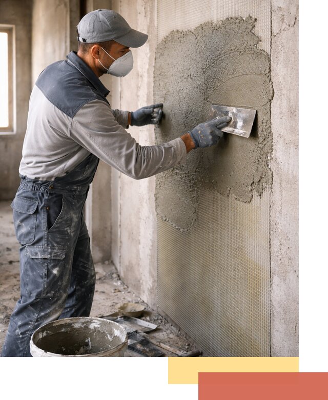 Штукатурка стен по сетке в Павлово под ключ качественно и быстро