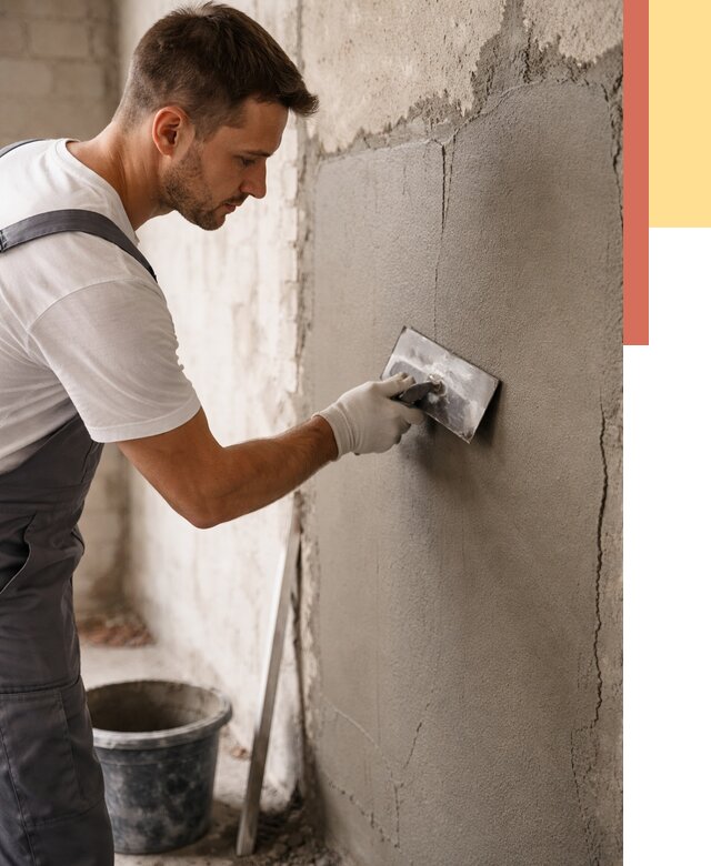 Штукатурка стен под плитку в Павлово от 4258 руб./м2 — выравнивание под плитку | ОТДЕЛОЧНИК-Пвв