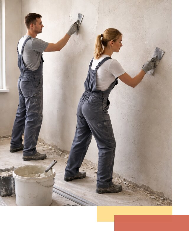 Штукатурка стен под обои в Павлово профессионально и быстро