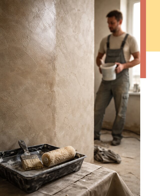 Нанесение воска на штукатурку в Павлово от 3548 руб. | Услуги ОТДЕЛОЧНИК-Пвв