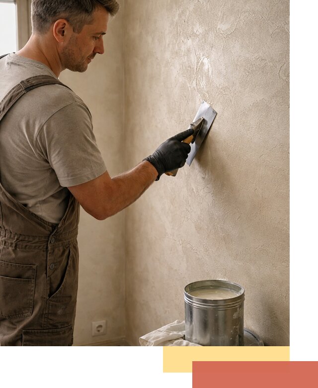 Нанесение воска на штукатурку в Павлово для защиты и блеска