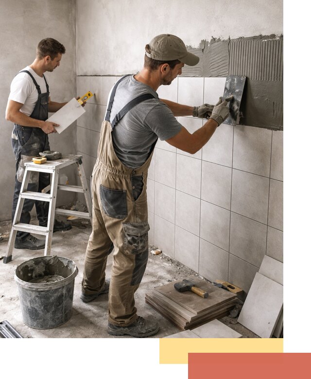 Укладка плитки на стены в Павлово профессионально и надежно