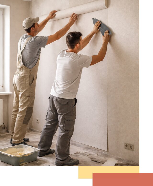 Поклейка виниловых обоев в Павлово профессионально и качественно