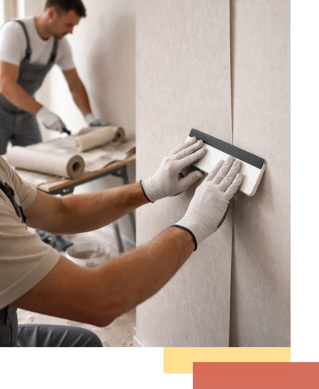 Поклейка обоев под покраску в Павлово профессионально и быстро