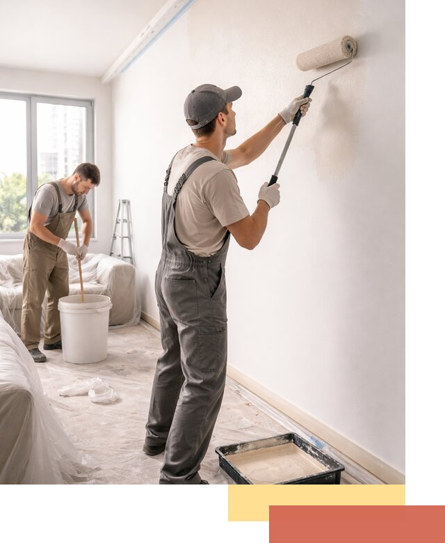 Покраска стен в офисе в Павлово — быстрый и качественный ремонт