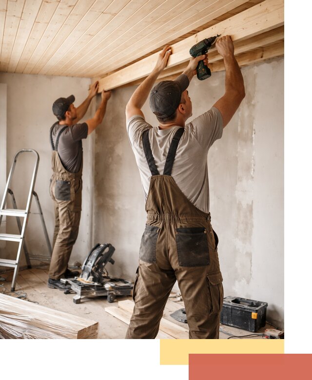 Монтаж потолка из вагонки в Павлово профессионально и аккуратно