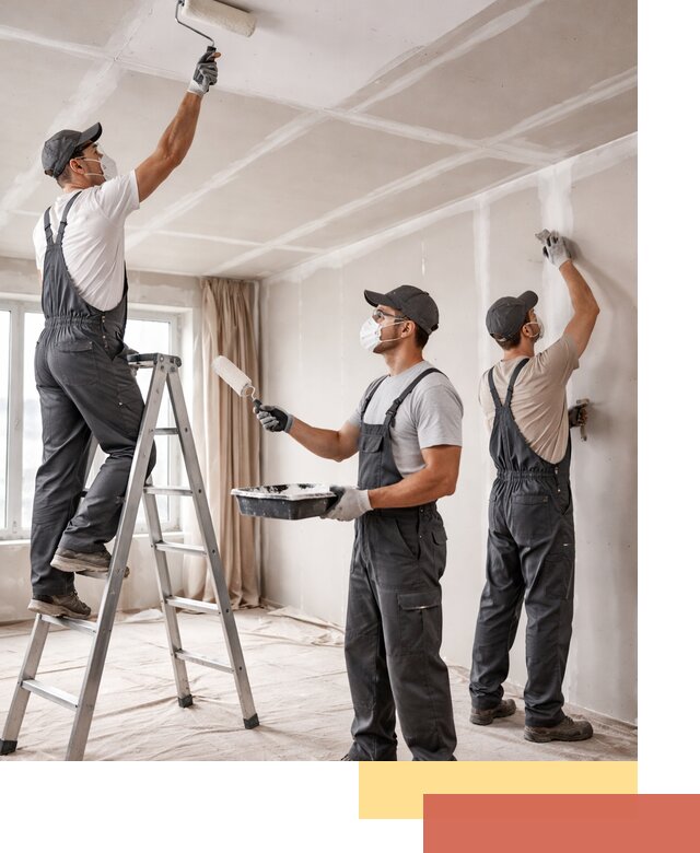 Покраска потолка из гипсокартона в Павлово качественно и недорого