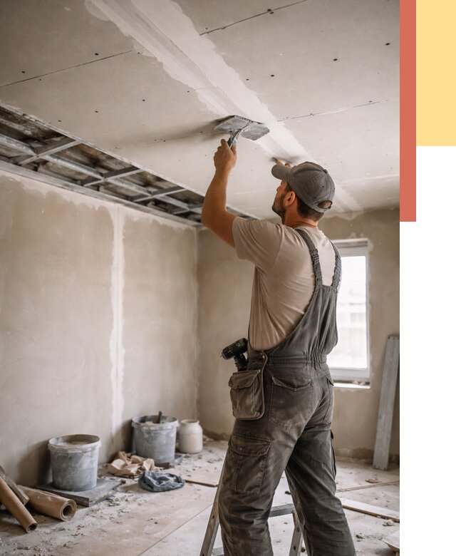 Ремонт потолка из гипсокартона в Павлово от 659 руб./м² — быстро и недорого | ОТДЕЛОЧНИК-Пвв