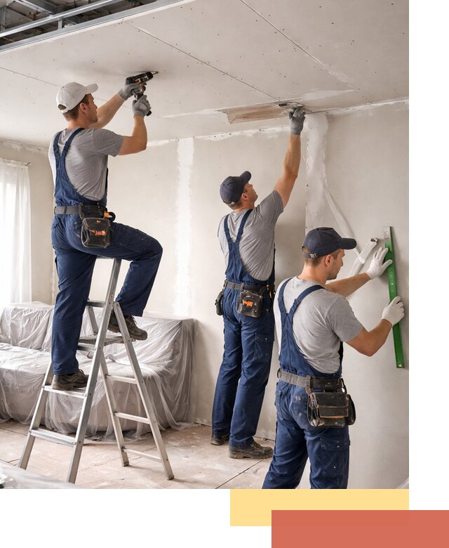 Профессиональная отделка потолка в Павлово быстро и качественно